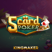5 Card Poker card game icon